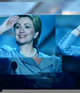 HILLARY RODHAM CLINTON ATTENDS THE DEMOCRATIC NATIONAL CONVENTION